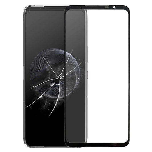 Pour Asus ROG Phone 7 Ultimate AI2205 Écran avant Lentille extérieure en verre avec adhésif optiquement transparent OCA