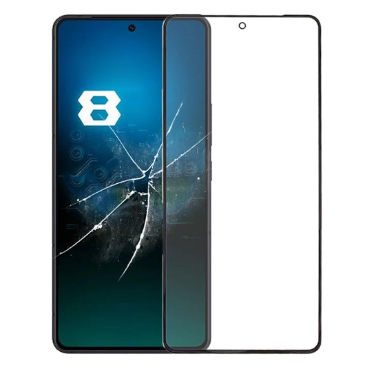 Pour Asus ROG Phone 8 Pro 5G AI2401 Écran avant Lentille extérieure en verre avec adhésif optiquement transparent OCA