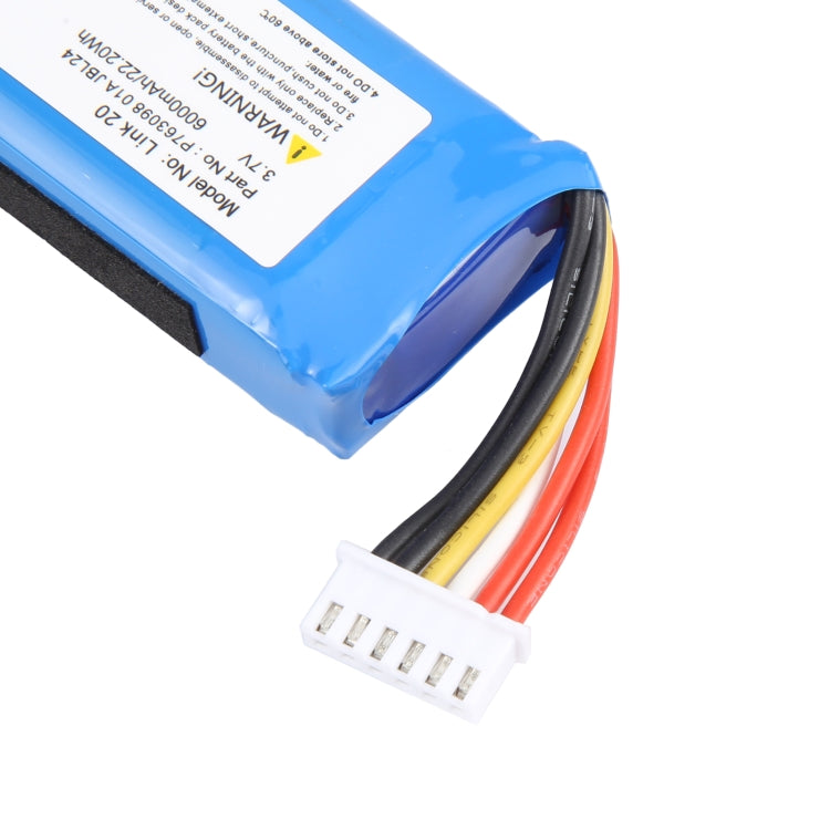 Batterie de remplacement 6000mAh pour JBL Link 20 Link20 P763098 01A