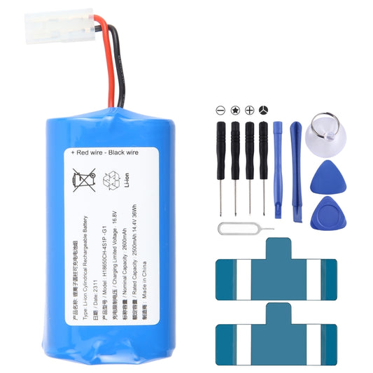 Batterie de remplacement pour balayeuse d'origine 2500mAh 14.4V 36Wh H18650CH-4S1P pour Xiaomi MIJIA G1