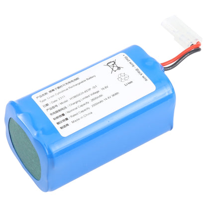 Batterie de remplacement pour balayeuse d'origine 2500mAh 14.4V 36Wh H18650CH-4S1P pour Xiaomi MIJIA G1