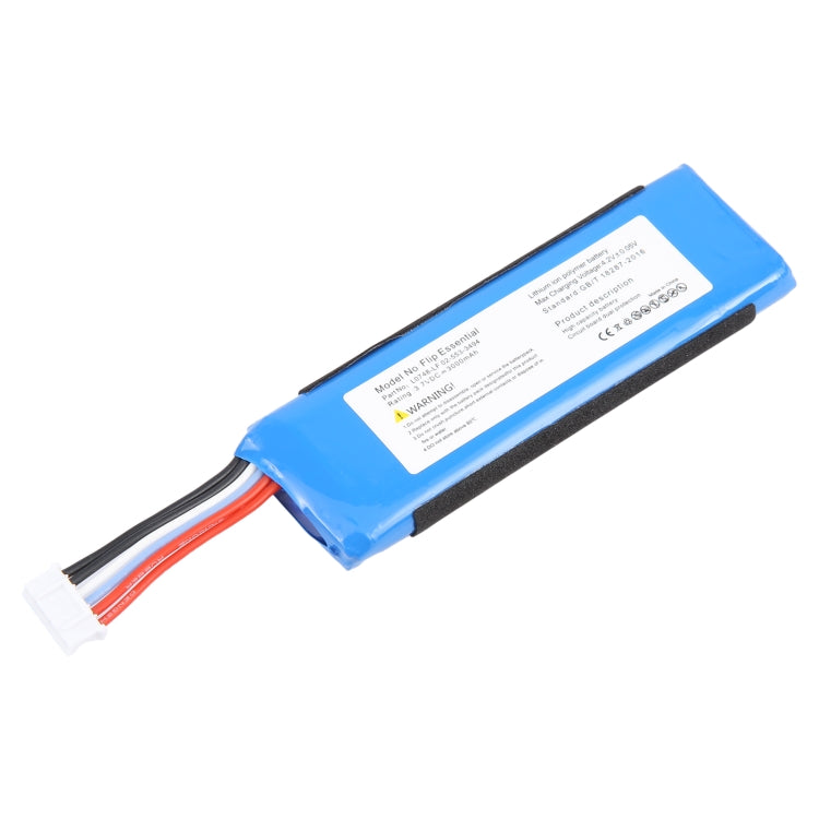 Batterie de remplacement 3000mAh L0748-LF pour JBL Flip Essential / Flip 3 Stealth Edition / Flip 3 SE