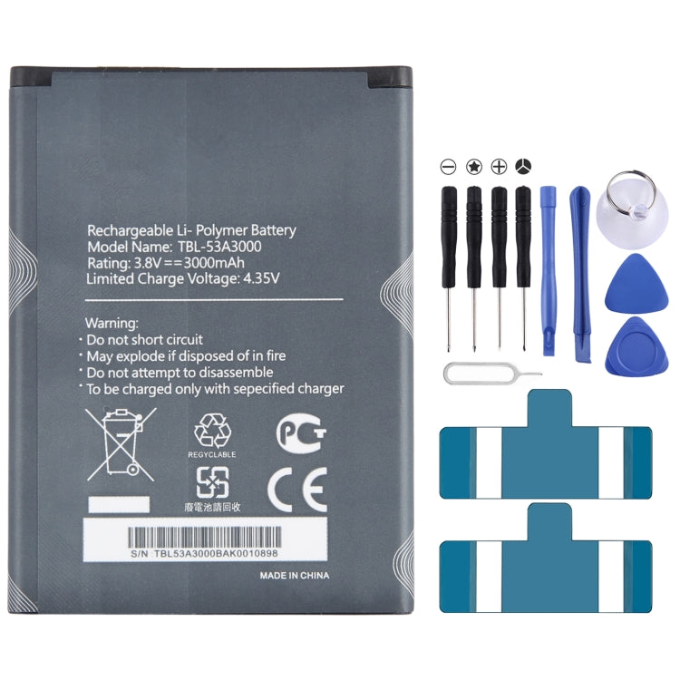 Batterie de remplacement 3000mAh TBL-53A3000 pour routeur WIFI TP-LINK M7450 M7650