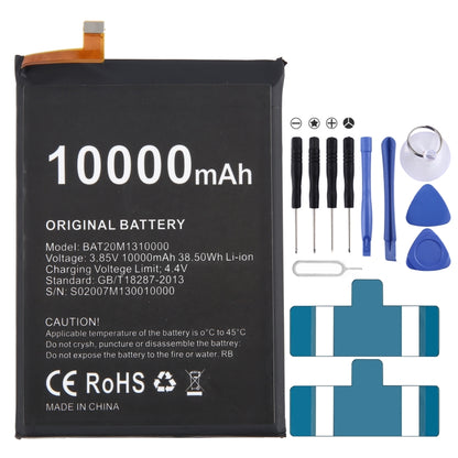 Batterie de remplacement 10000mAh BAT20M1310000 pour DOOGEE S88 / S88 Pro