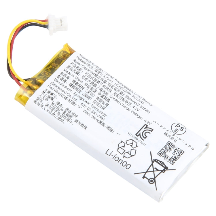 Batterie pour haut-parleur d'écouteurs Bluetooth 950mAh 772246 pour SONY