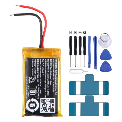 Batterie de remplacement 3,8 V 300 mAh 631728A, soudage à deux fils