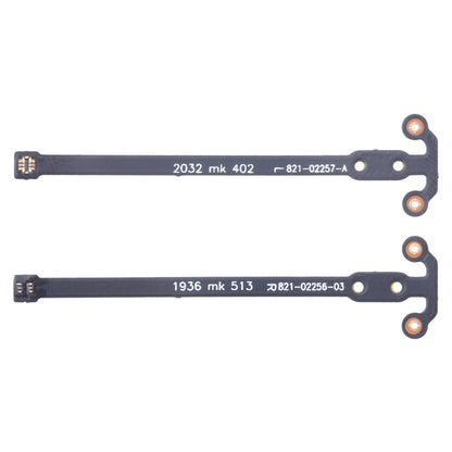 Pour AirPods Pro A2083 A2084 1 paire de câbles flexibles de connexion de charge de boîtier d'écouteurs gauche/droite