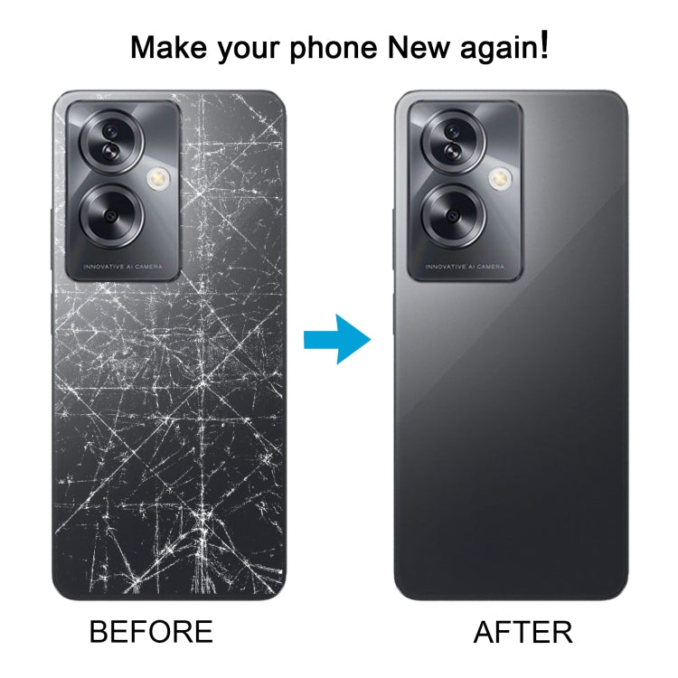 Couvercle arrière de batterie d'origine pour OPPO A79 5G, avec objectif d'appareil photo