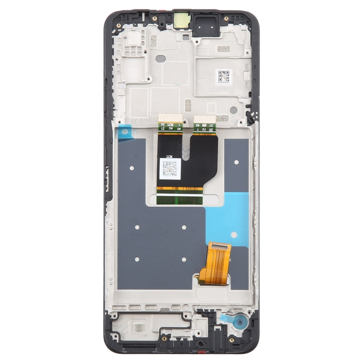Pour T-Mobile Revvl 7 5G TMRV075G Écran LCD Numériseur Assemblage complet avec cadre