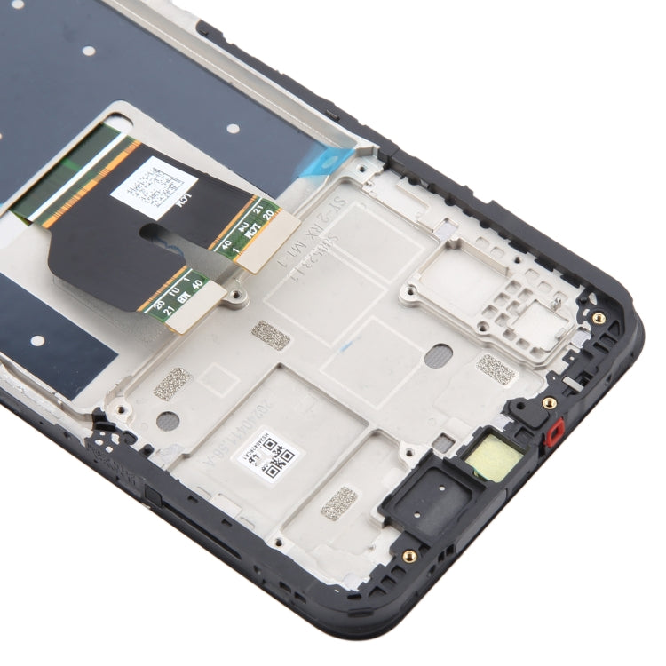 Pour T-Mobile Revvl 7 5G TMRV075G Écran LCD Numériseur Assemblage complet avec cadre