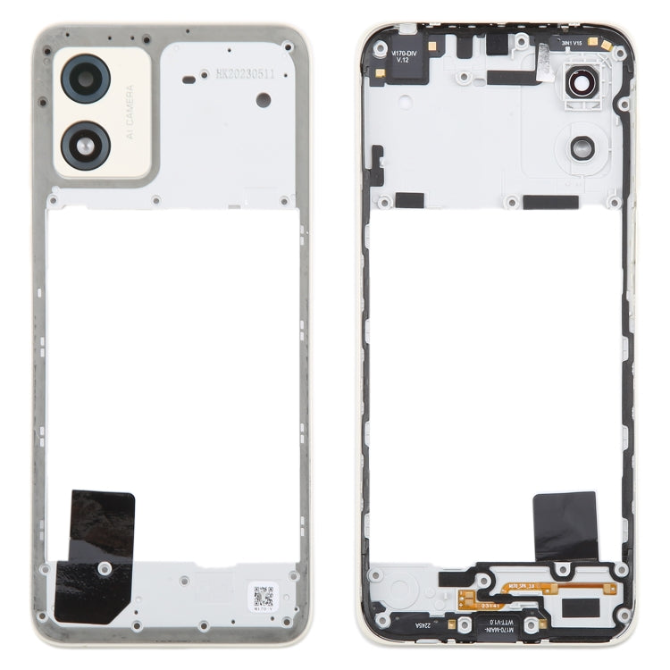 Cadre central d'origine pour Motorola Moto E13