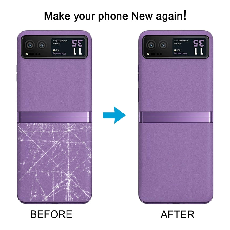 Pour Motorola Razr 40 Couvercle arrière de la batterie de la partie inférieure d'origine