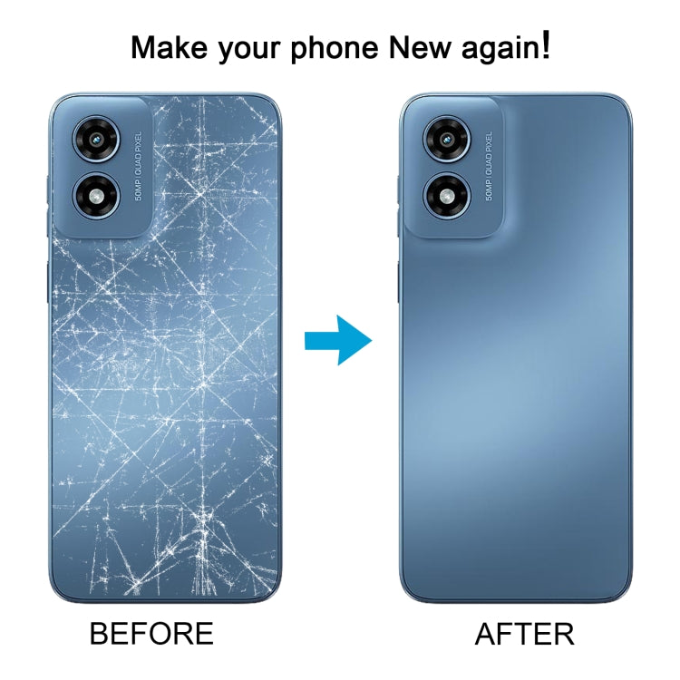 Coque arrière de batterie d'origine pour Motorola Moto G Play 2024