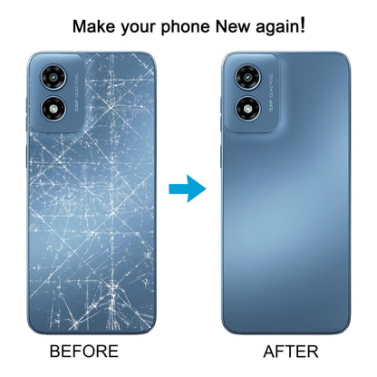Coque arrière de batterie d'origine pour Motorola Moto G Play 2024
