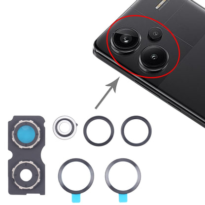 Cadre d'objectif de caméra arrière pour Xiaomi Redmi Note 13 Pro+
