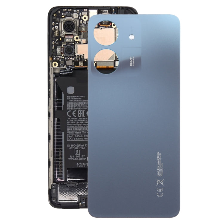 Pour Xiaomi Redmi 13C 4G Cache arrière de batterie d'origine