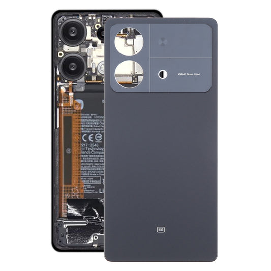 Pour Xiaomi Poco X6 Neo Cache arrière de batterie d'origine