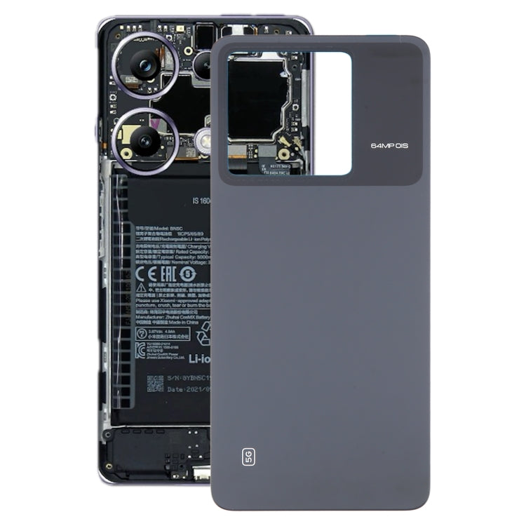 Pour Xiaomi Poco X6 5G Cache arrière de batterie d'origine