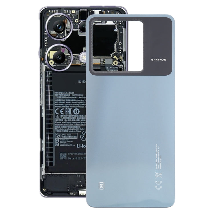 Pour Xiaomi Poco X6 5G Cache arrière de batterie d'origine