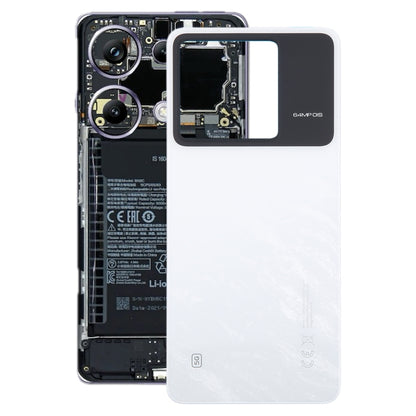 Pour Xiaomi Poco X6 5G Cache arrière de batterie d'origine