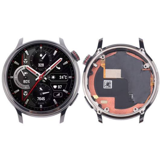 Pour Honor Watch 4 Pro Écran LCD d'origine et numériseur Assemblage complet avec cadre