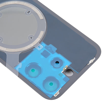 Pour iPhone 16 Pro Coque arrière de batterie en verre d'origine avec couvercle d'objectif d'appareil photo + aimant MagSafe