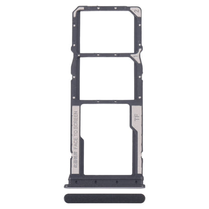Pour Xiaomi Poco M6 Tiroir de carte SIM d'origine + Tiroir de carte SIM + Tiroir de carte Micro SD