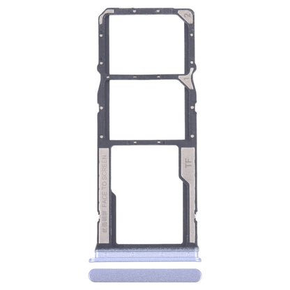Pour Xiaomi Poco M6 Tiroir de carte SIM d'origine + Tiroir de carte SIM + Tiroir de carte Micro SD