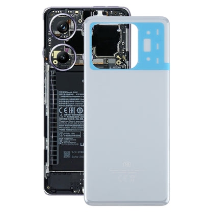 Pour Xiaomi Poco X6 Pro 5G Cache arrière de batterie d'origine