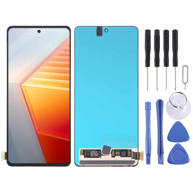 Écran LCD d'origine matériel AMOLED pour vivo iQOO 10 avec assemblage complet du numériseur, For vivo iQOO 10(Original)
