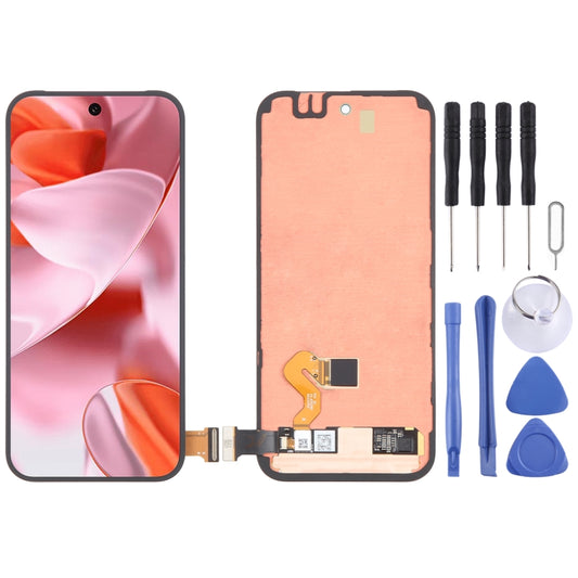 Pour Google Pixel 9 G2YBB GUR25 Original OLED Matériau LCD Écran Numériseur Assemblage Complet avec Cadre