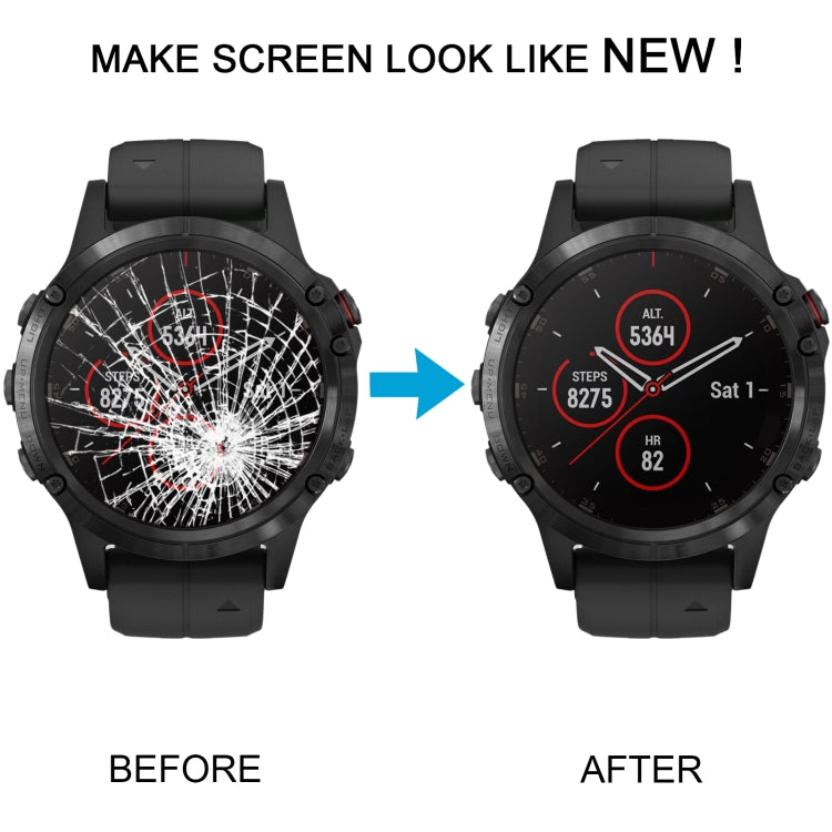 Pour Garmin Fenix 5 Plus Écran LCD d'origine avec numériseur Assemblage complet
