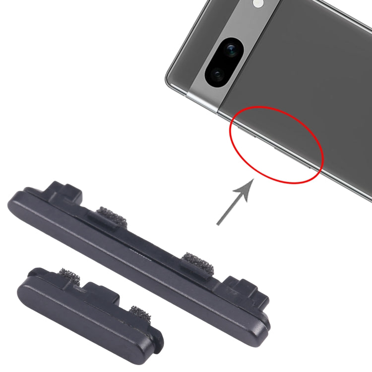 Bouton d'alimentation et bouton de contrôle du volume d'origine pour Google Pixel 7a