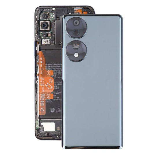 Pour Honor 70 Cache arrière de la batterie avec objectif de l'appareil photo