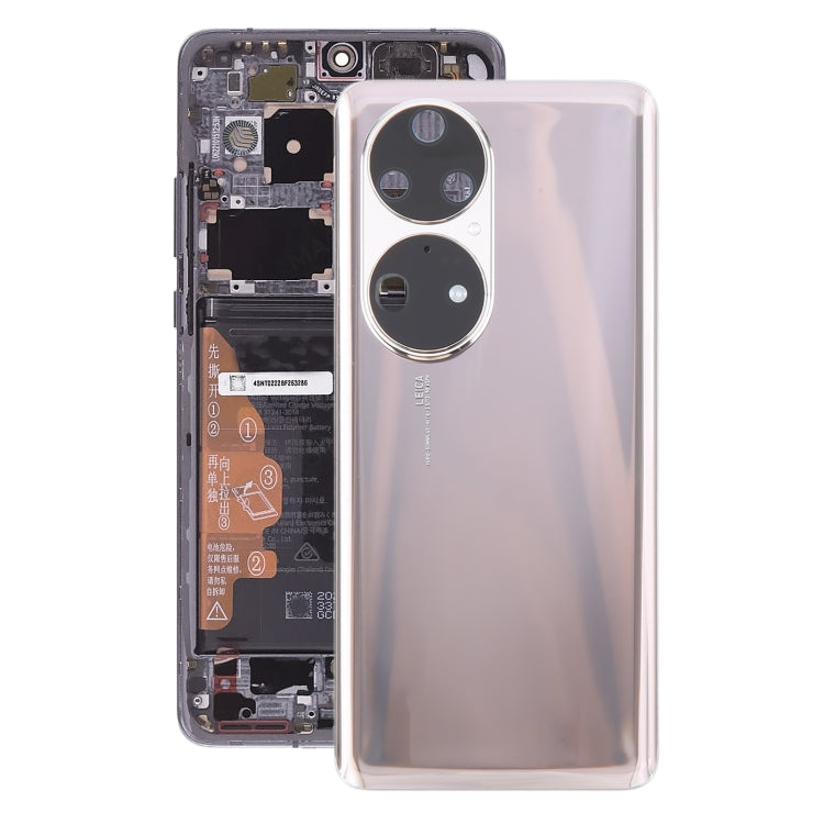 Coque arrière de batterie avec objectif d'appareil photo pour Huawei P50 Pro