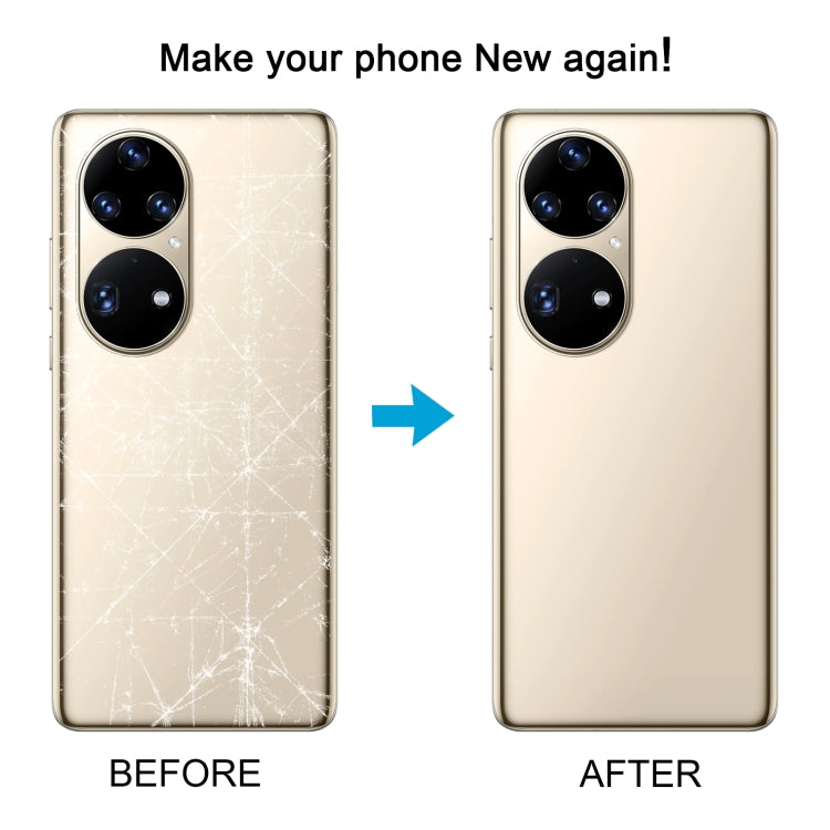 Coque arrière de batterie avec objectif d'appareil photo pour Huawei P50 Pro