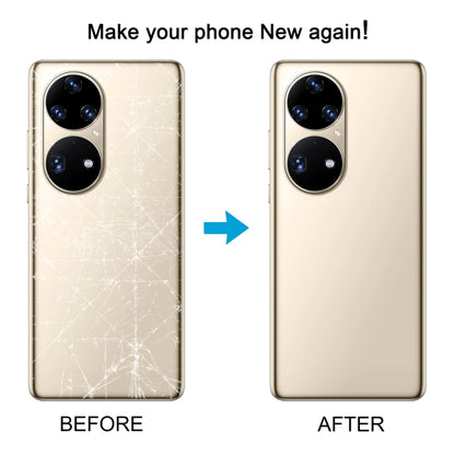 Coque arrière de batterie avec objectif d'appareil photo pour Huawei P50 Pro