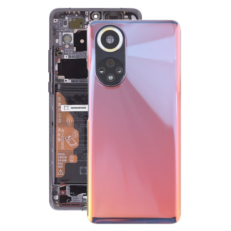 Coque arrière de batterie avec objectif d'appareil photo pour Huawei Nova 9