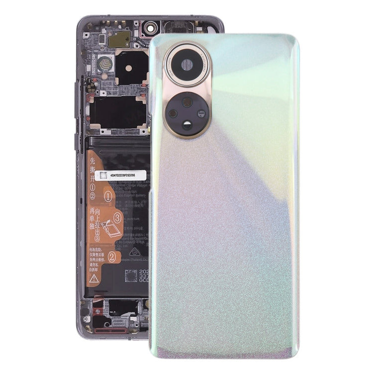 Pour Honor 50 Cache arrière de la batterie avec objectif de l'appareil photo