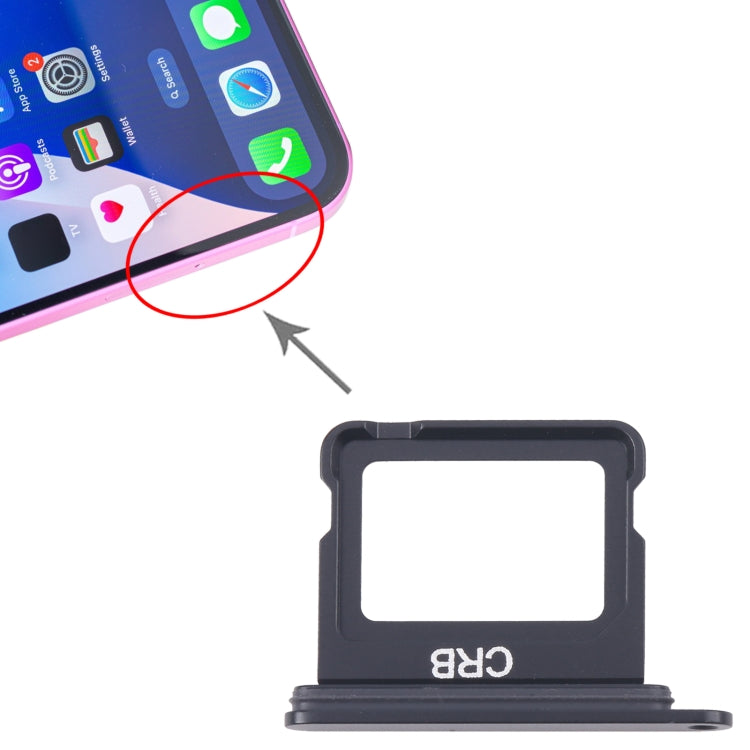 Pour le plateau de la carte SIM de l'iPhone 16