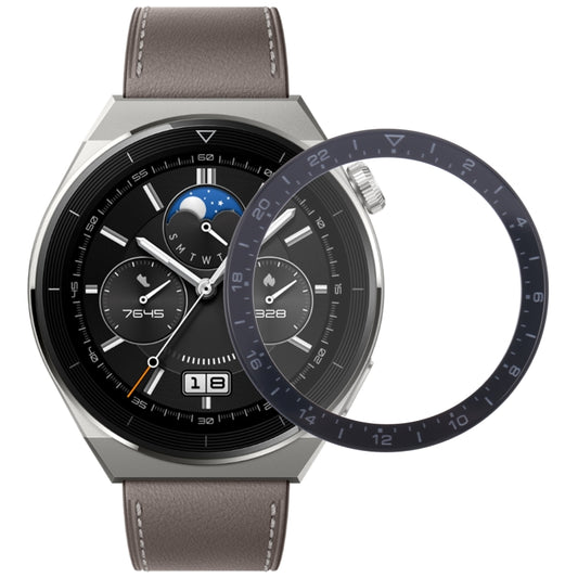 Pour Huawei Watch GT 3 Pro 42mm ODN-B19 OEM Écran avant Lentille extérieure en verre avec adhésif optiquement transparent OCA