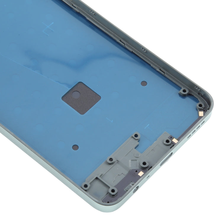 Pour Realme 12 Cache arrière de batterie d'origine avec cadre central