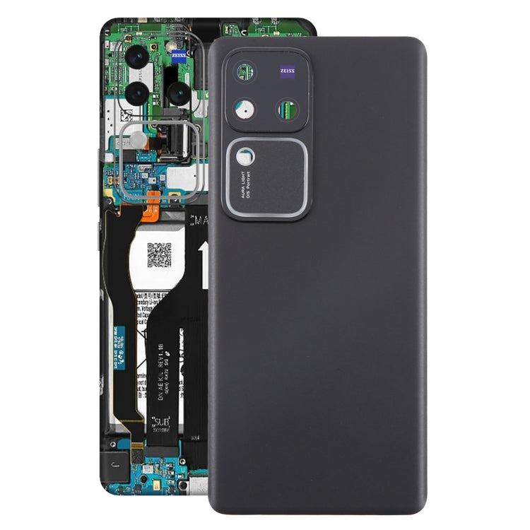 Pour vivo V30 Pro Cache arrière de la batterie avec cache de l'objectif de l'appareil photo