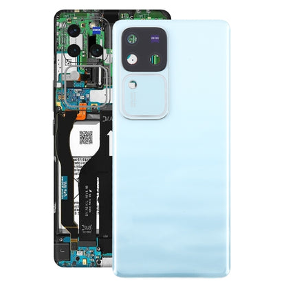 Pour vivo V30 Pro Cache arrière de la batterie avec cache de l'objectif de l'appareil photo