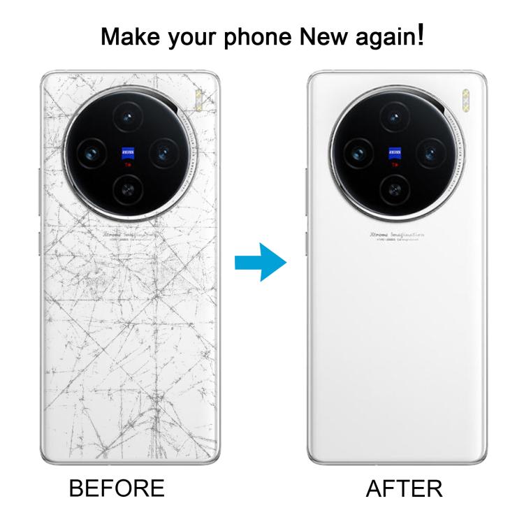 Pour vivo X100 Cache arrière de la batterie avec cache de l'objectif de l'appareil photo
