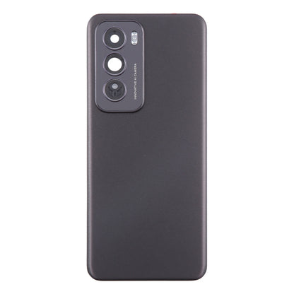 Pour OPPO Reno12 Global Original Cache arrière de batterie avec cache d'objectif d'appareil photo