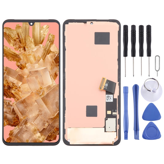 Pour Google Pixel 8 GKWS6 G9BQD OLED LCD Écran Numériseur Assemblage Complet avec Cadre