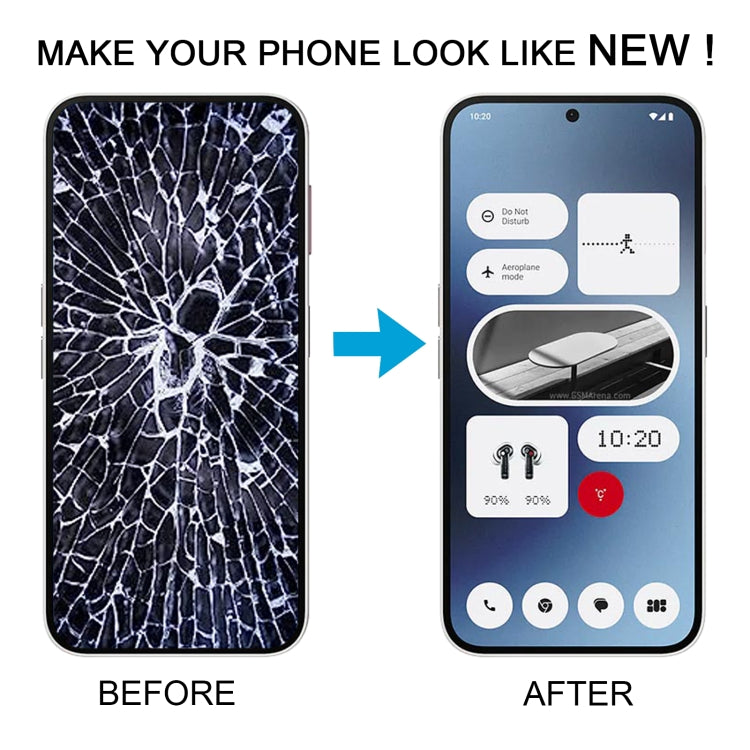 Pour Nothing Phone (2A) A142 5G Original AMOLED LCD Écran Numériseur Assemblage Complet avec Cadre
