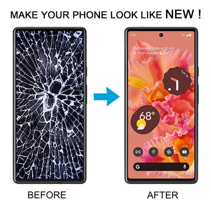 Pour Google Pixel 6 GB7N6 G9S9B16 G9S9B Écran LCD TFT numériseur assemblage complet, ne prenant pas en charge l'identification des empreintes digitales