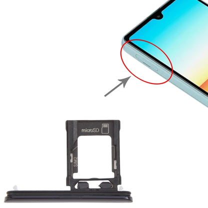 Pour Sony Xperia Ace Plateau de carte SIM + Micro SD